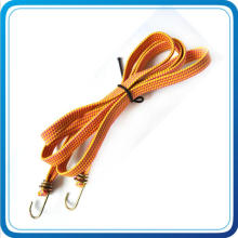 Factory Wholesale Square Shape Elastic Bungee Cord with Metal Hook for Hiking